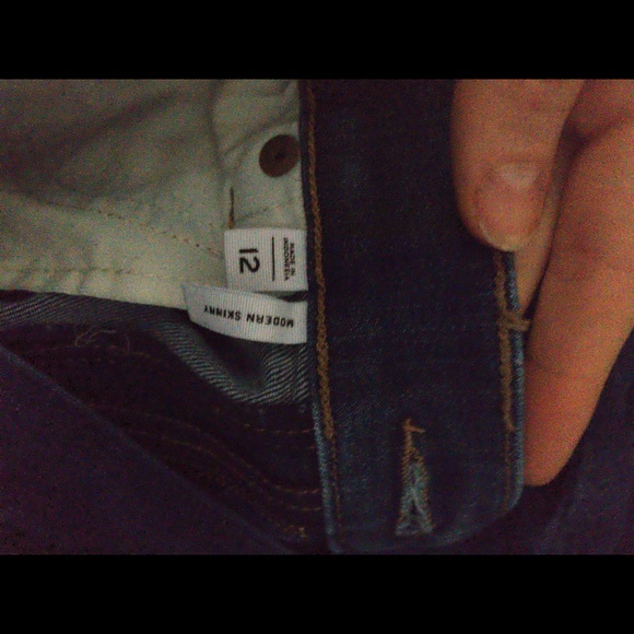 Loft skinny jeans size 12 - Picture 4 of 8